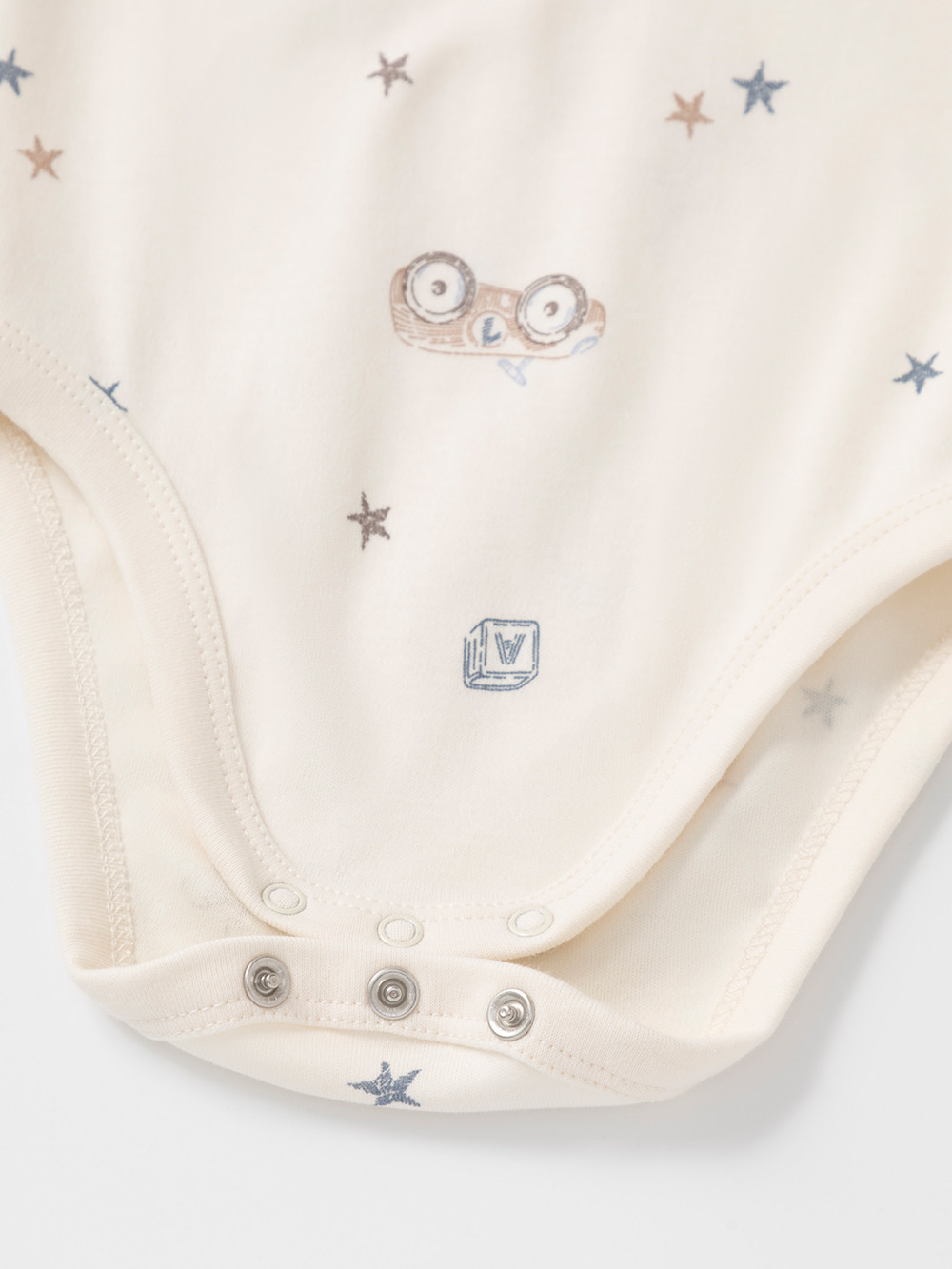 Боди для новорожденных, артикул: К 6543-2уп, цвет: бежевый, фото 4