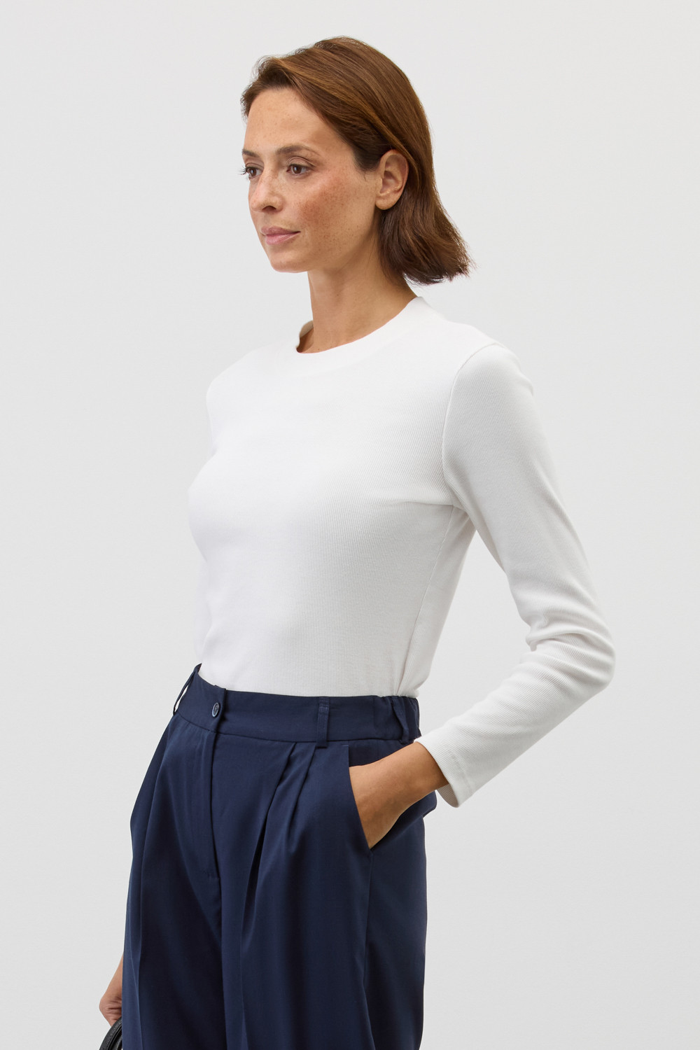 Джемперы женские для мам, артикул: ЕВТ 3330, цвет: бежевый, фото 4