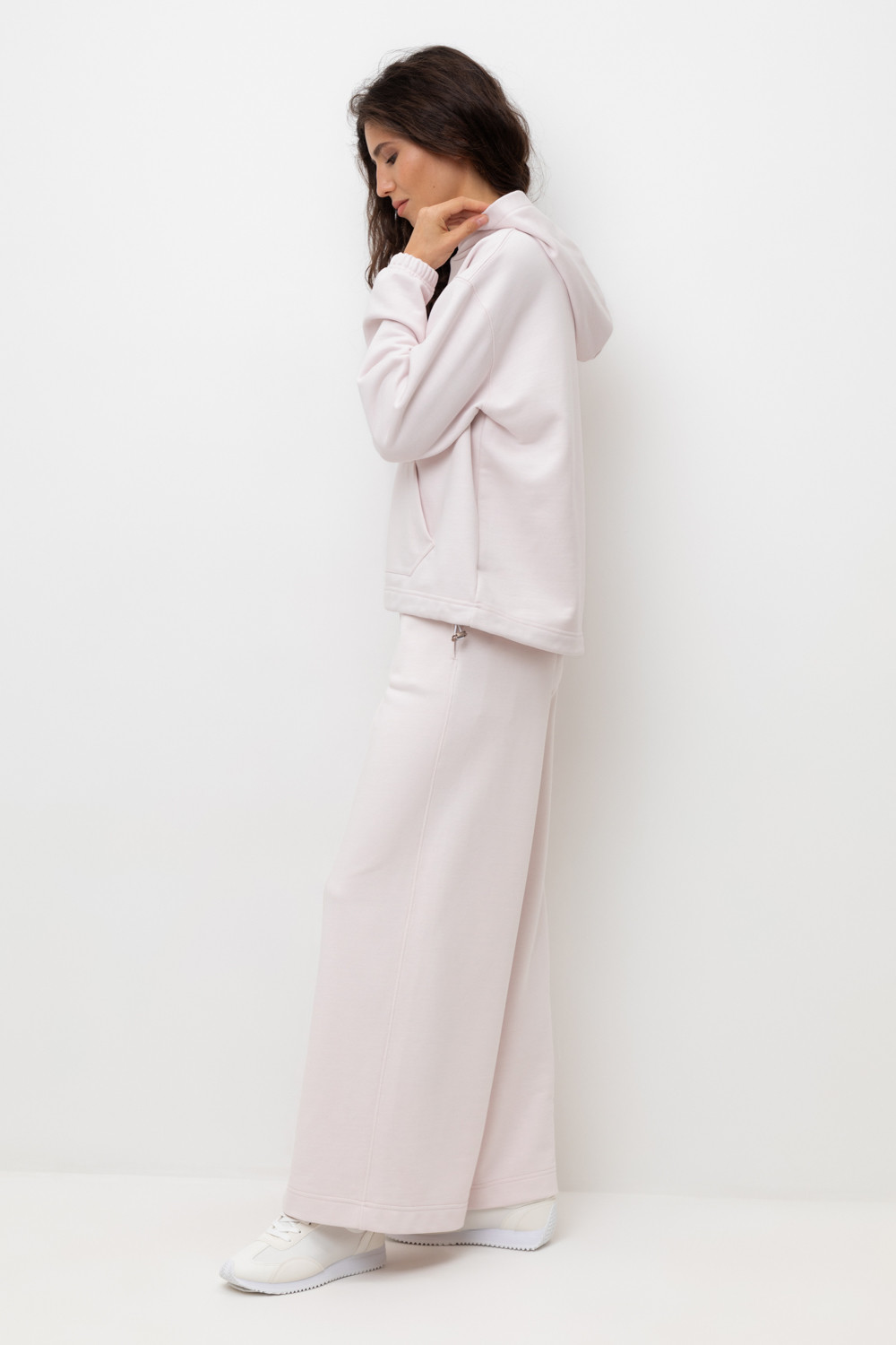 Брюки женские для мам, артикул: ЕВТ 4149, цвет: розовый, фото 4