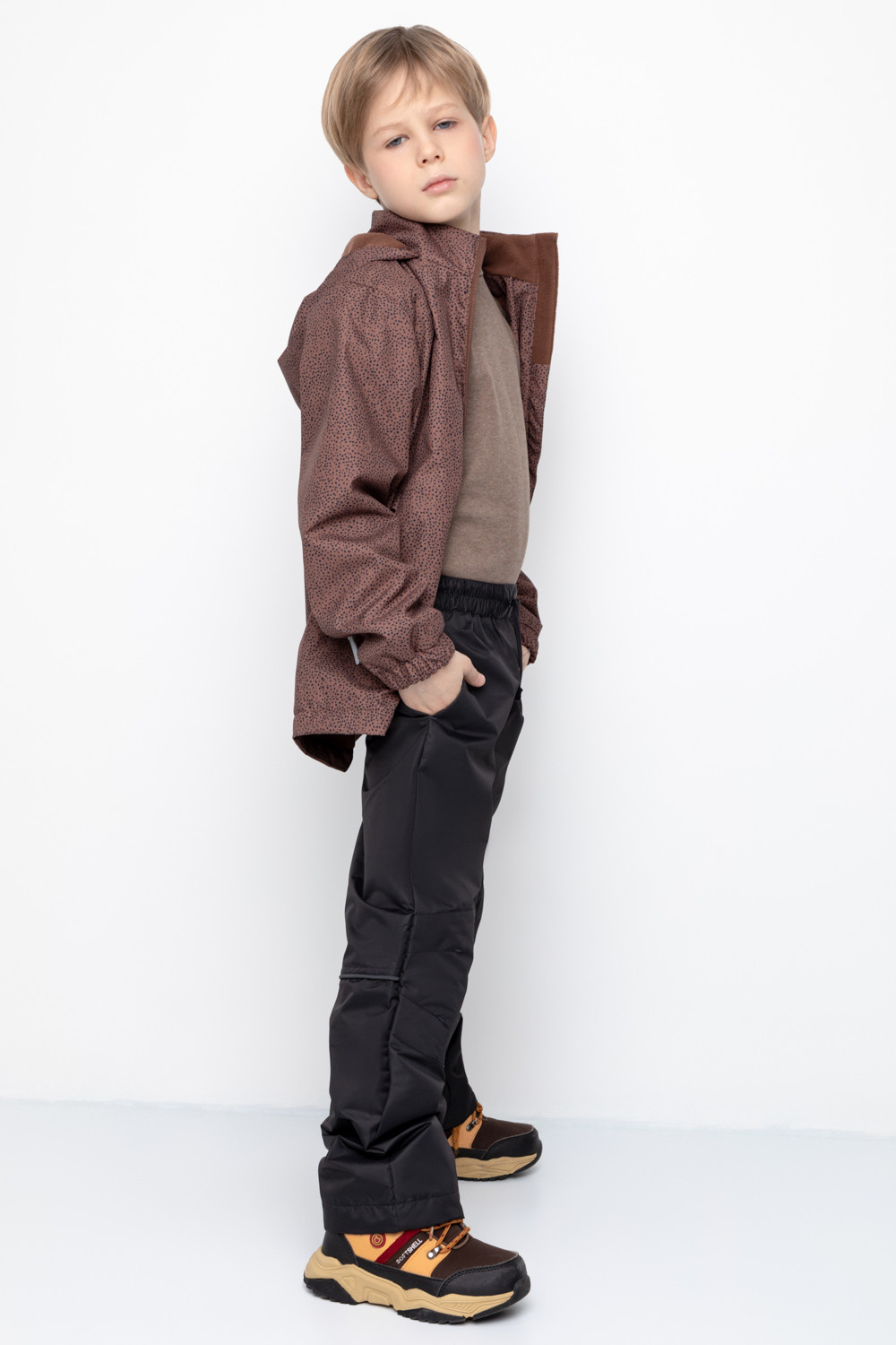 Брюки утепленные, артикул: ВК 46018/23/1 УЗГ, цвет: черный, фото 4