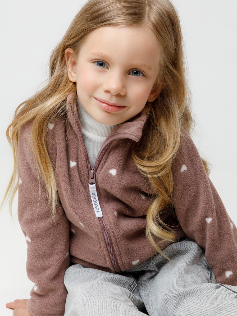 Куртка для девочки, артикул: ФЛ 34025/н/45 ГР, цвет: розовый, фото 4