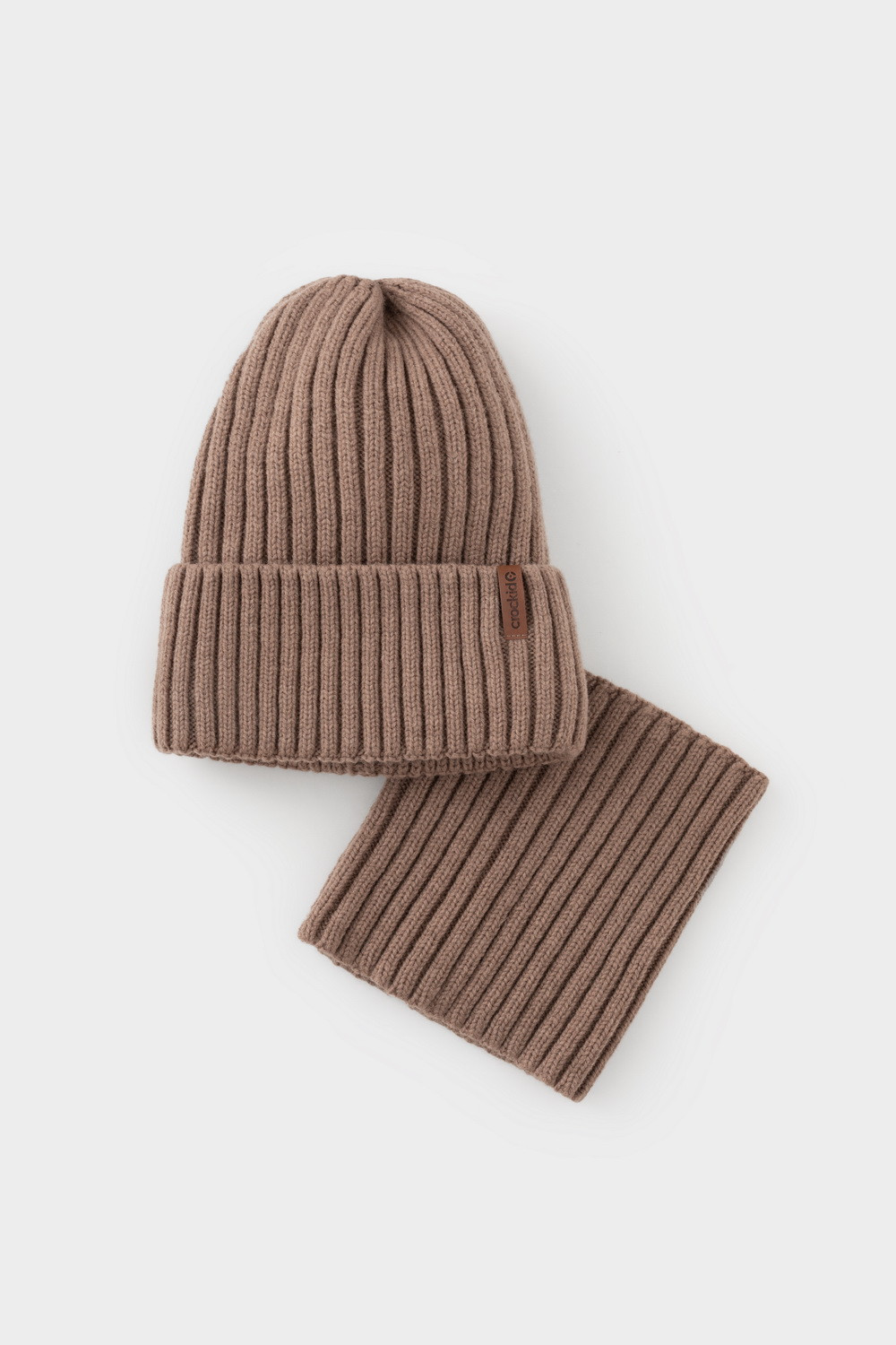 Комплекты вязаные, артикул: КВ 22015/ш, цвет: коричневый, фото 4