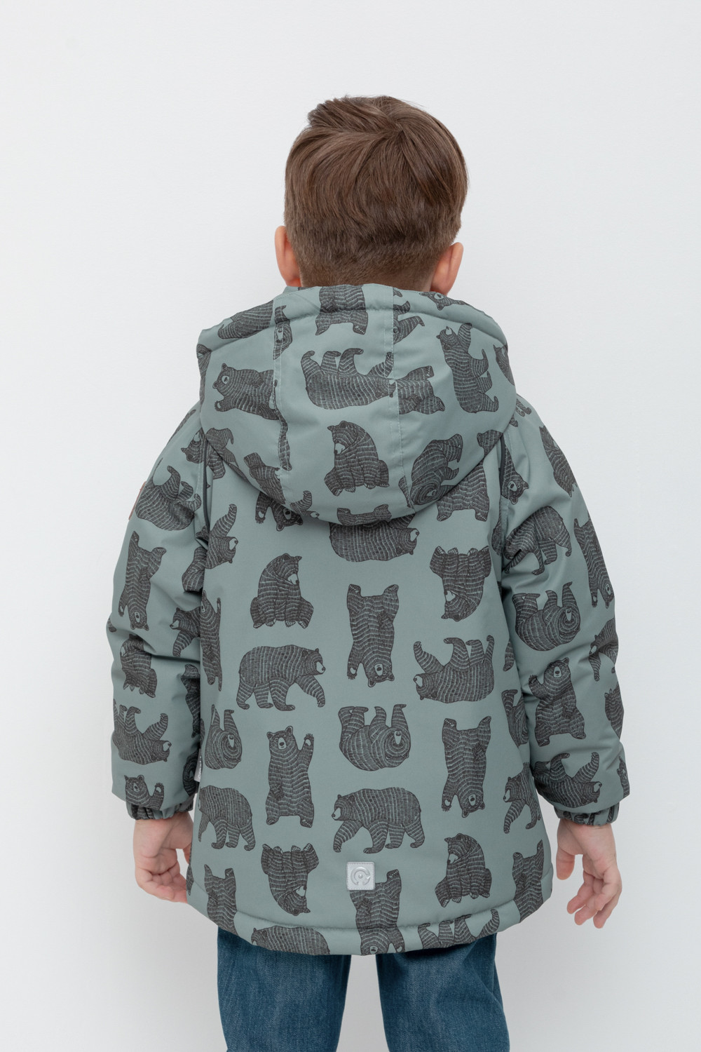 Куртки для мальчика, артикул: ВК 36084/н/1 Ал, цвет: зеленый, фото 4