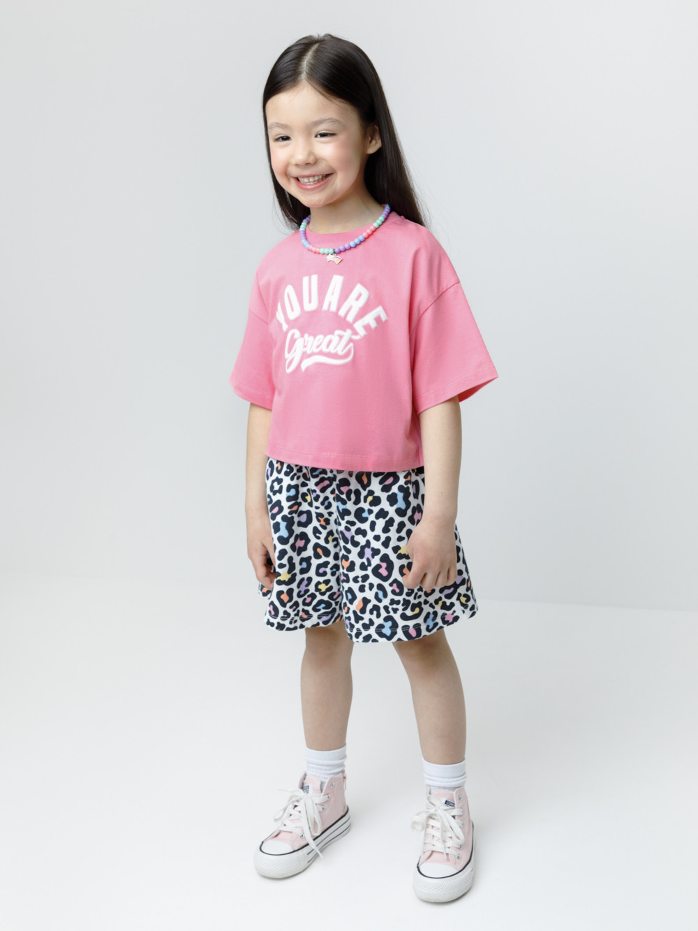 Футболка для девочки, артикул: КР 302936, цвет: розовый, фото 4