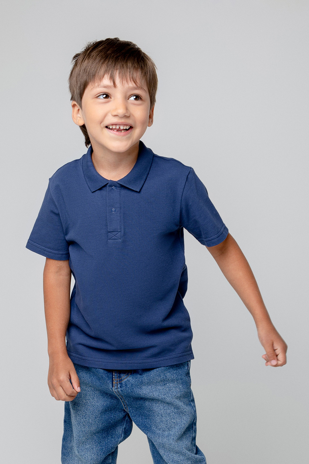 Футболка для мальчика, артикул: К 302108, цвет: темно-синий, фото 4