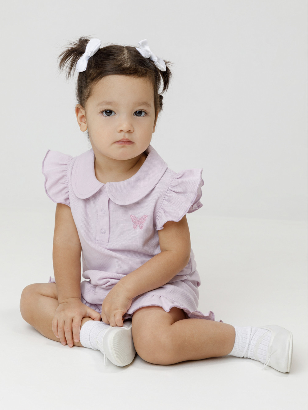 Шорты для девочки, артикул: КР 400898, цвет: фиолетовый, фото 4