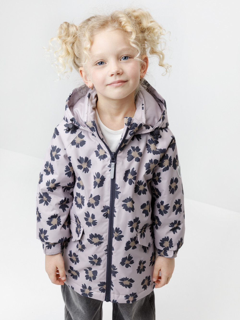 Куртка для девочки, артикул: ВК 32167/н/10 Ал, цвет: розовый, фото 4