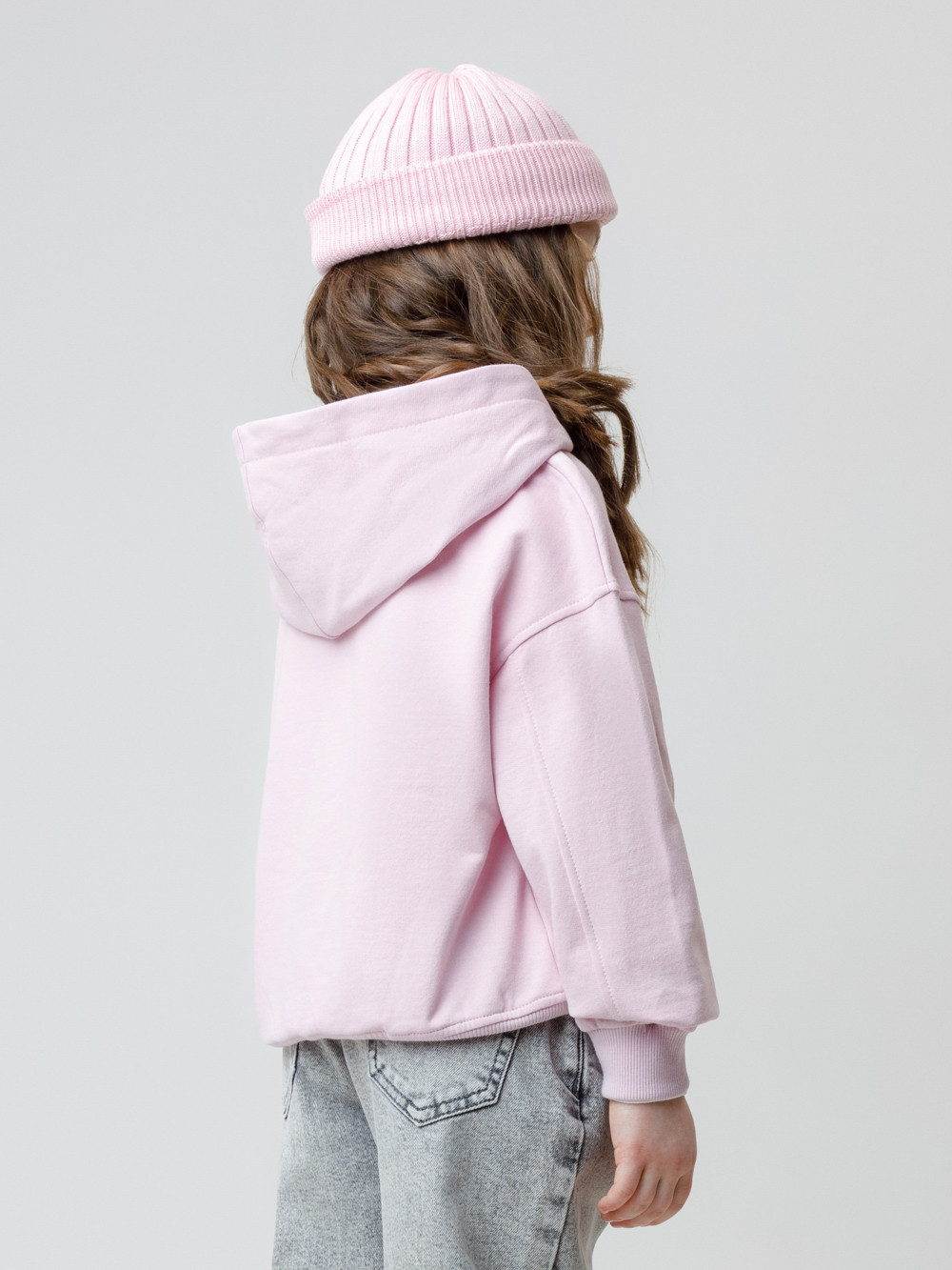 Худи для девочки, артикул: КР 302815, цвет: фиолетовый, фото 4