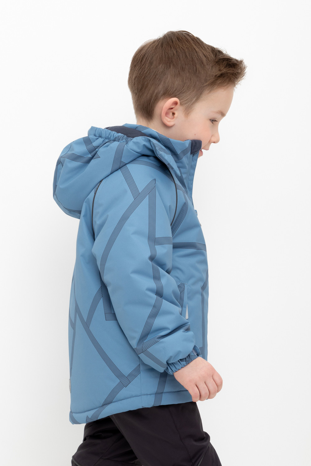 Куртки для мальчика, артикул: ВК 36087/н/6 ГР, цвет: голубой, фото 4