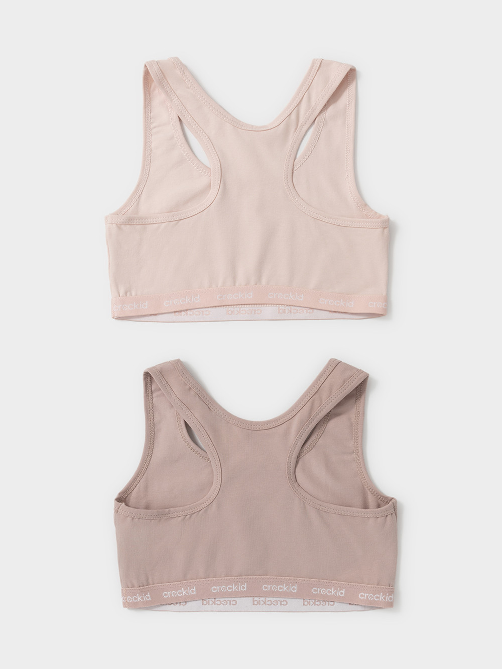 Майки для девочки, артикул: К 1198-2уп, цвет: кофейный, фото 4