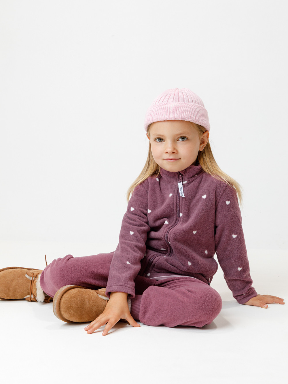 Куртка для девочки, артикул: ФЛ 34025/н/46 ГР, цвет: бордовый, фото 4