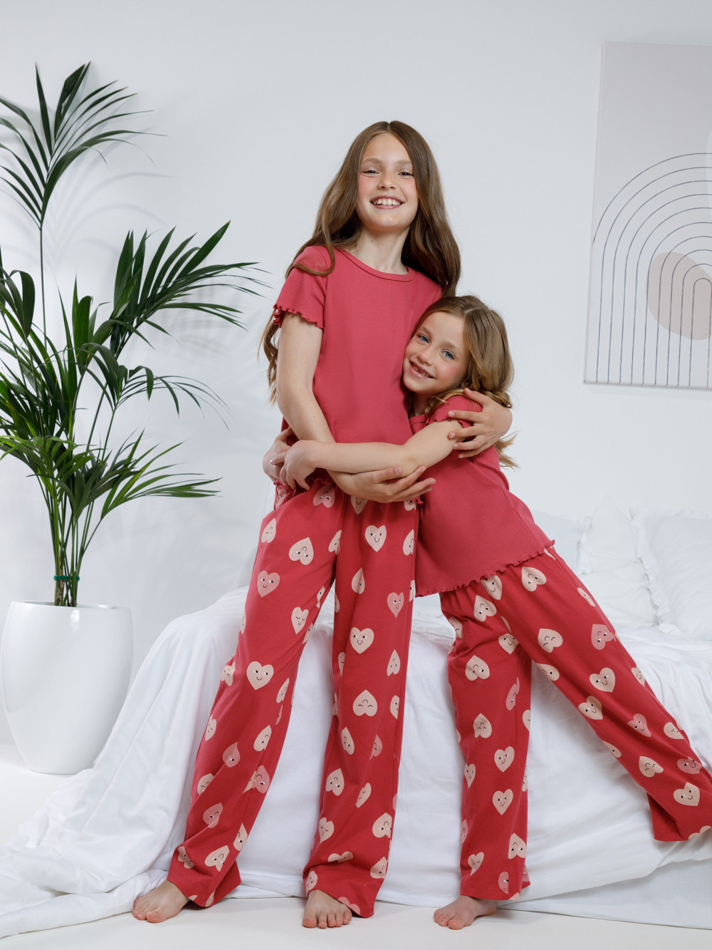 Пижама для девочки, артикул: МП 1659-1, цвет: бордовый, фото 4