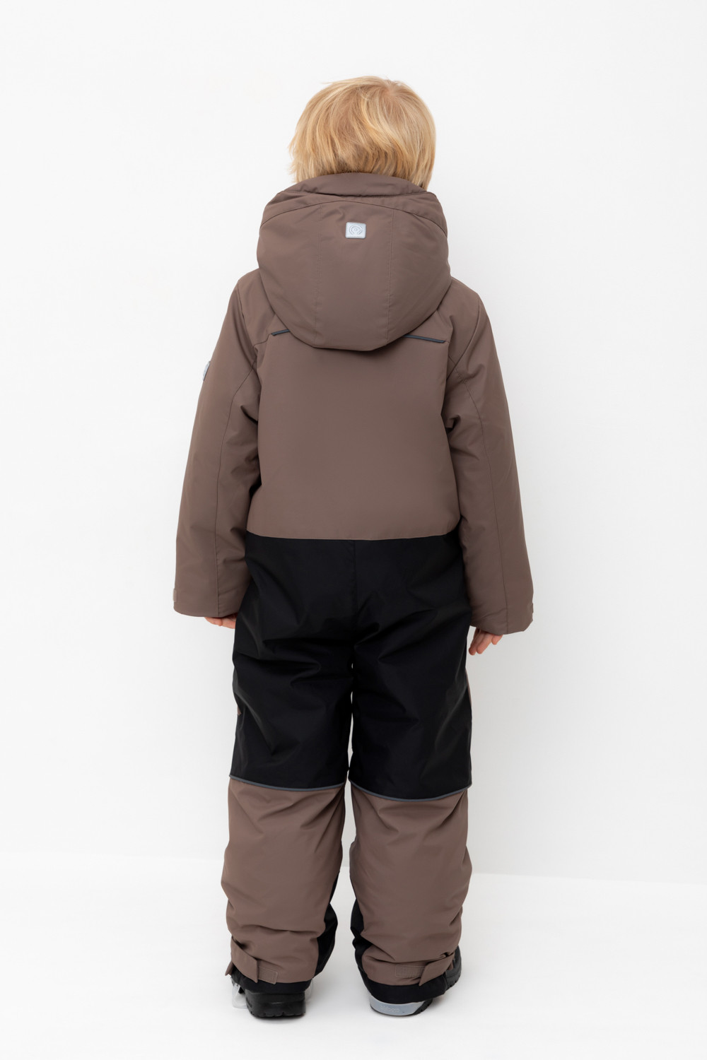Комбинезоны утепленные для мальчика, артикул: ВК 60101/5 ГР (98-122), цвет: кофейный, фото 4