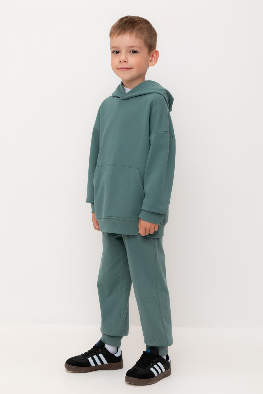 Брюки для мальчика, артикул: КР 400813-1, цвет: зеленый, фото 4