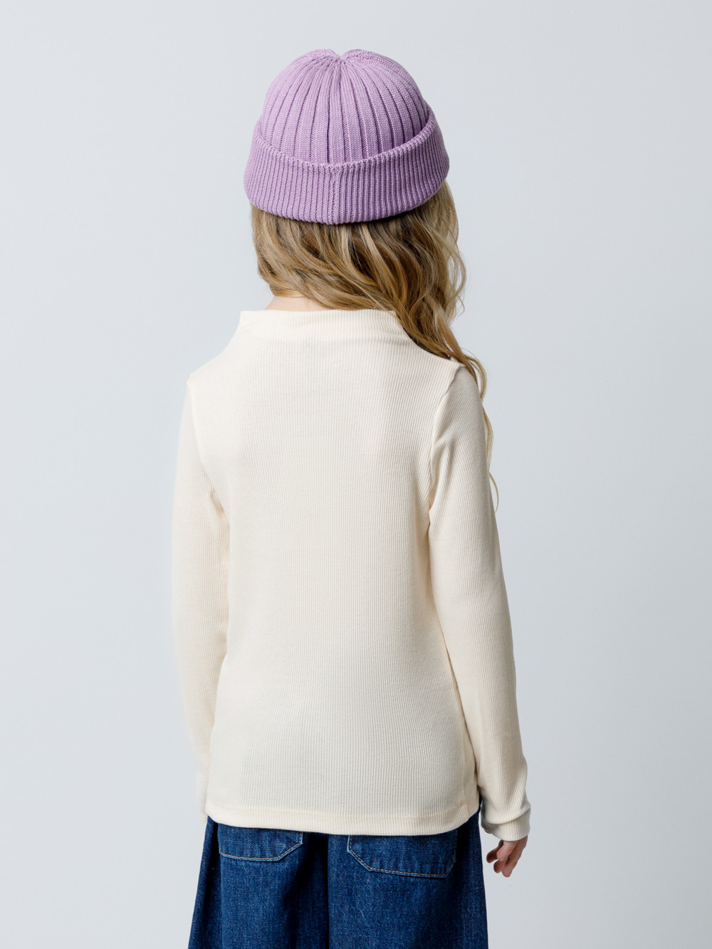 Водолазки для девочки, артикул: КР 302674, цвет: голубой, фото 4