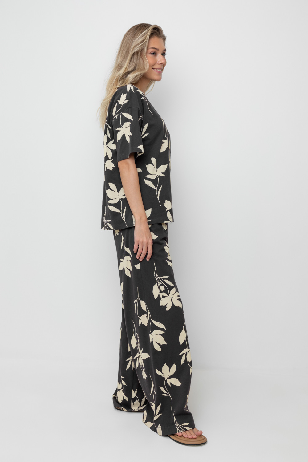 Брюки женские для мам, артикул: ЕВТ 4069, цвет: черный3, фото 4