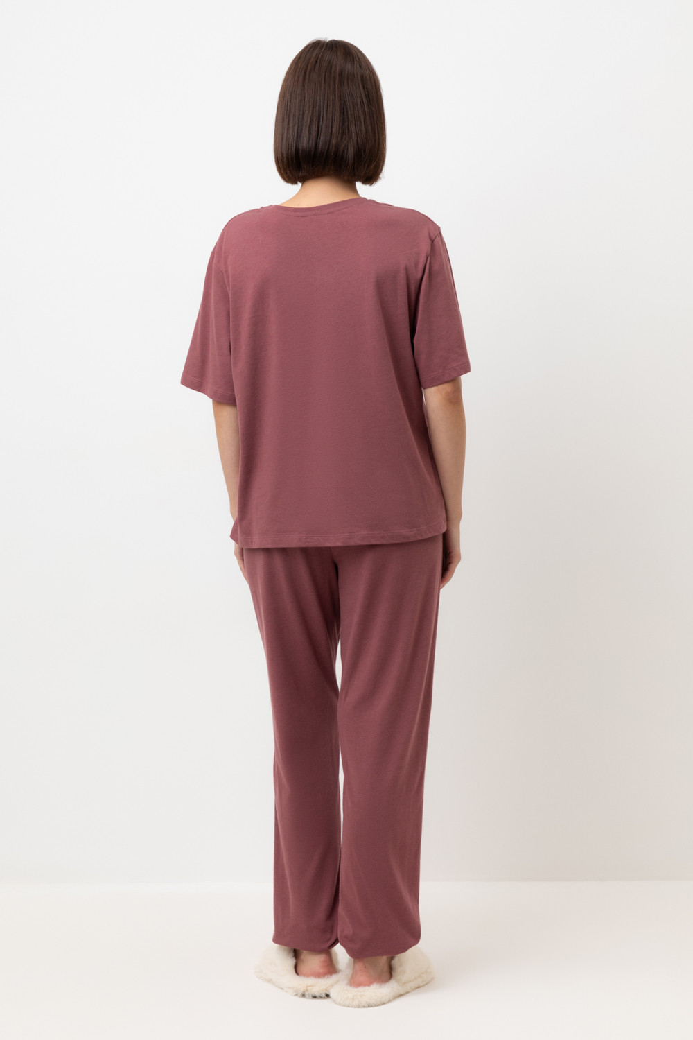 Комплекты для дома для мам, артикул: Е 20151, цвет: бордовый, фото 4