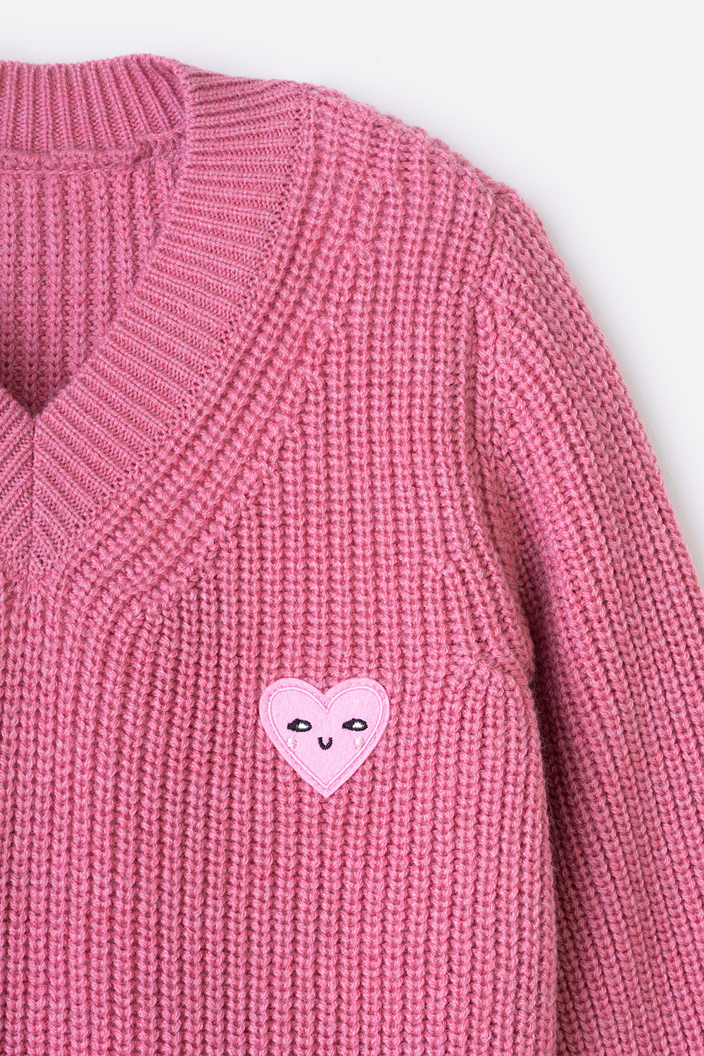 Джемпер для девочки, артикул: КВ 30118/ш, цвет: красный, фото 4