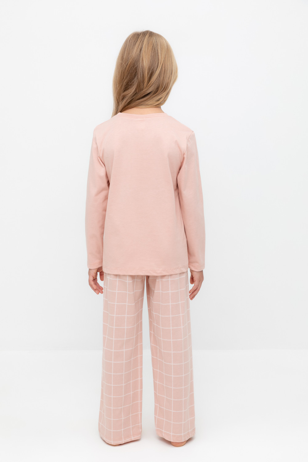 Пижама для девочки, артикул: К 1623, цвет: розовый, фото 4