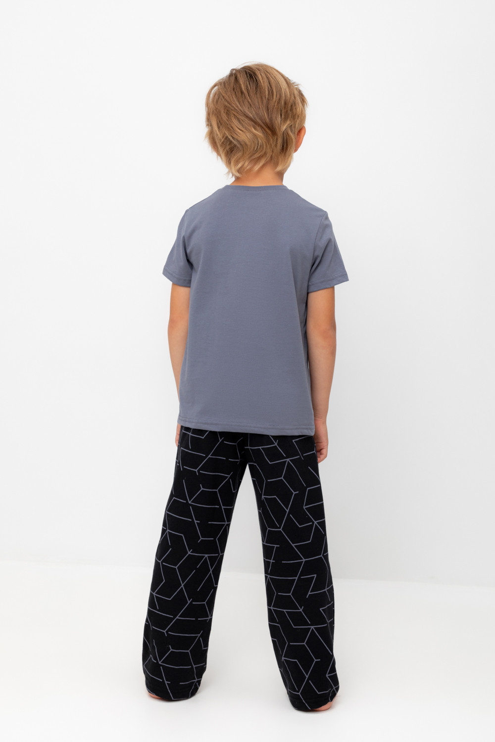 Пижама для мальчика, артикул: К 1599, цвет: темно-серый, фото 4