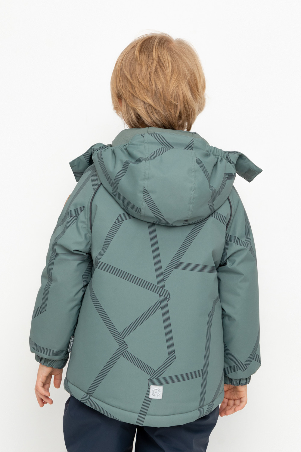 Куртки для мальчика, артикул: ВК 36087/н/7 ГР, цвет: зеленый, фото 4