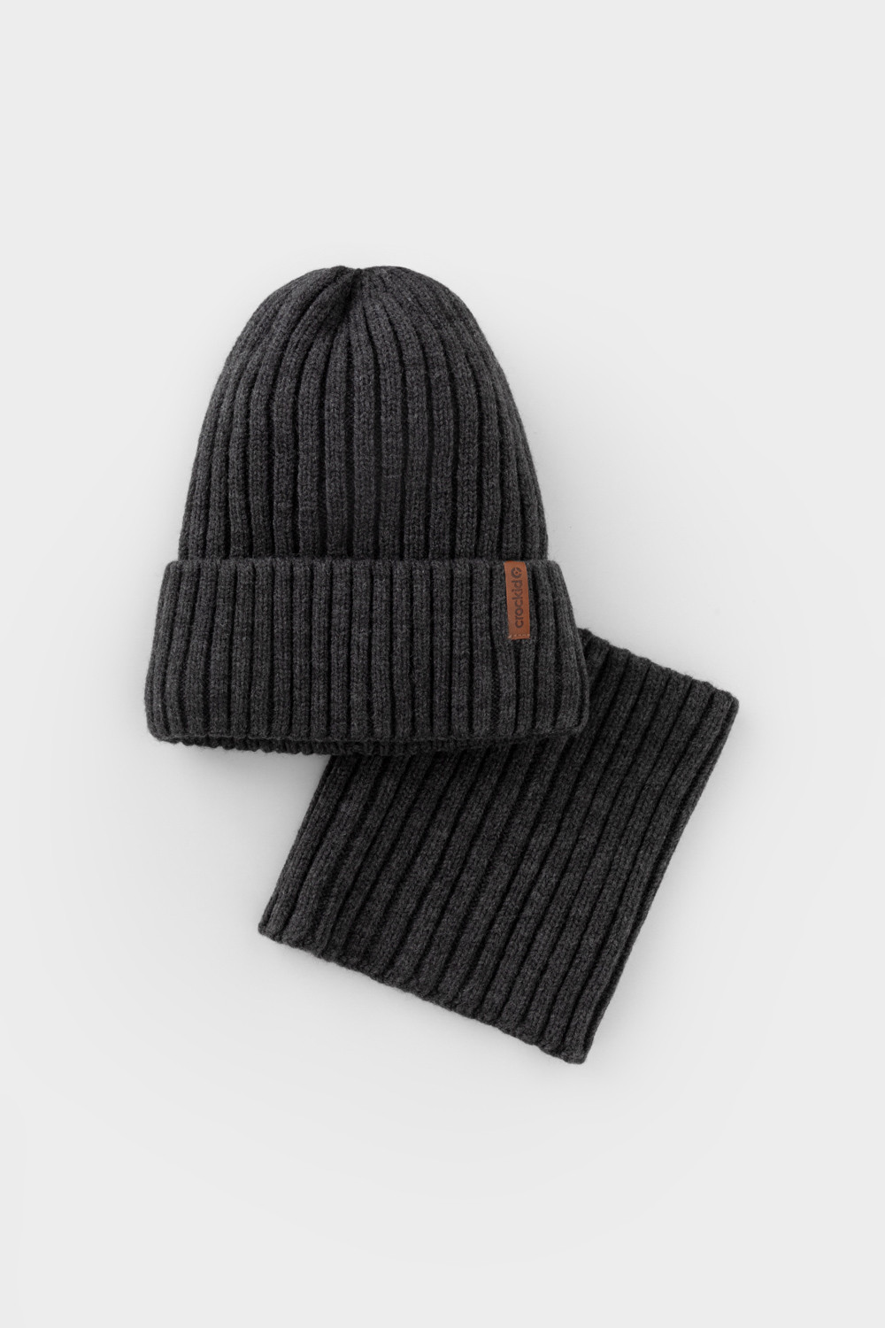 Комплект вязаный для мальчика, артикул: КВ 22015/25ш, цвет: серый, фото 4