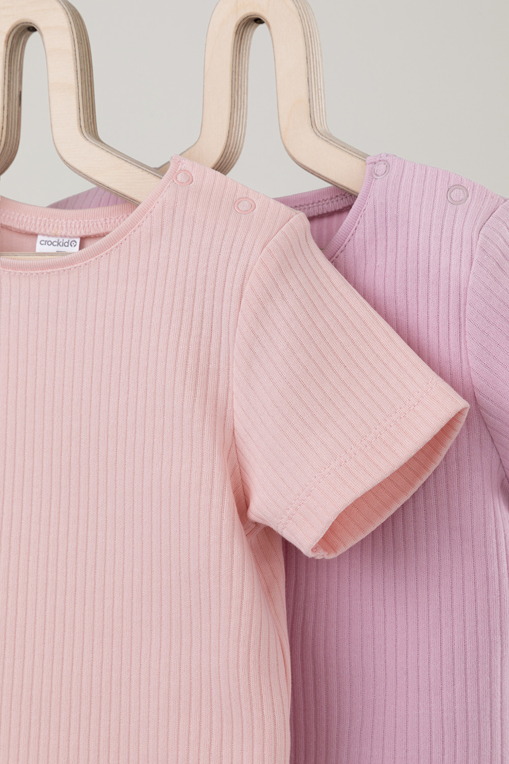 Футболка для новорожденных, артикул: К 302521-2уп, цвет: розовый, фото 4