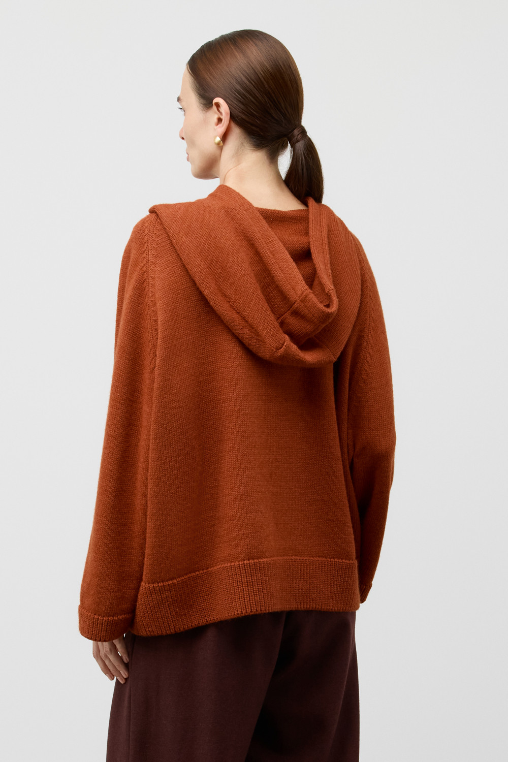 Джемперы женские для мам, артикул: ЕВ 30256/ш, цвет: оранжевый, фото 4