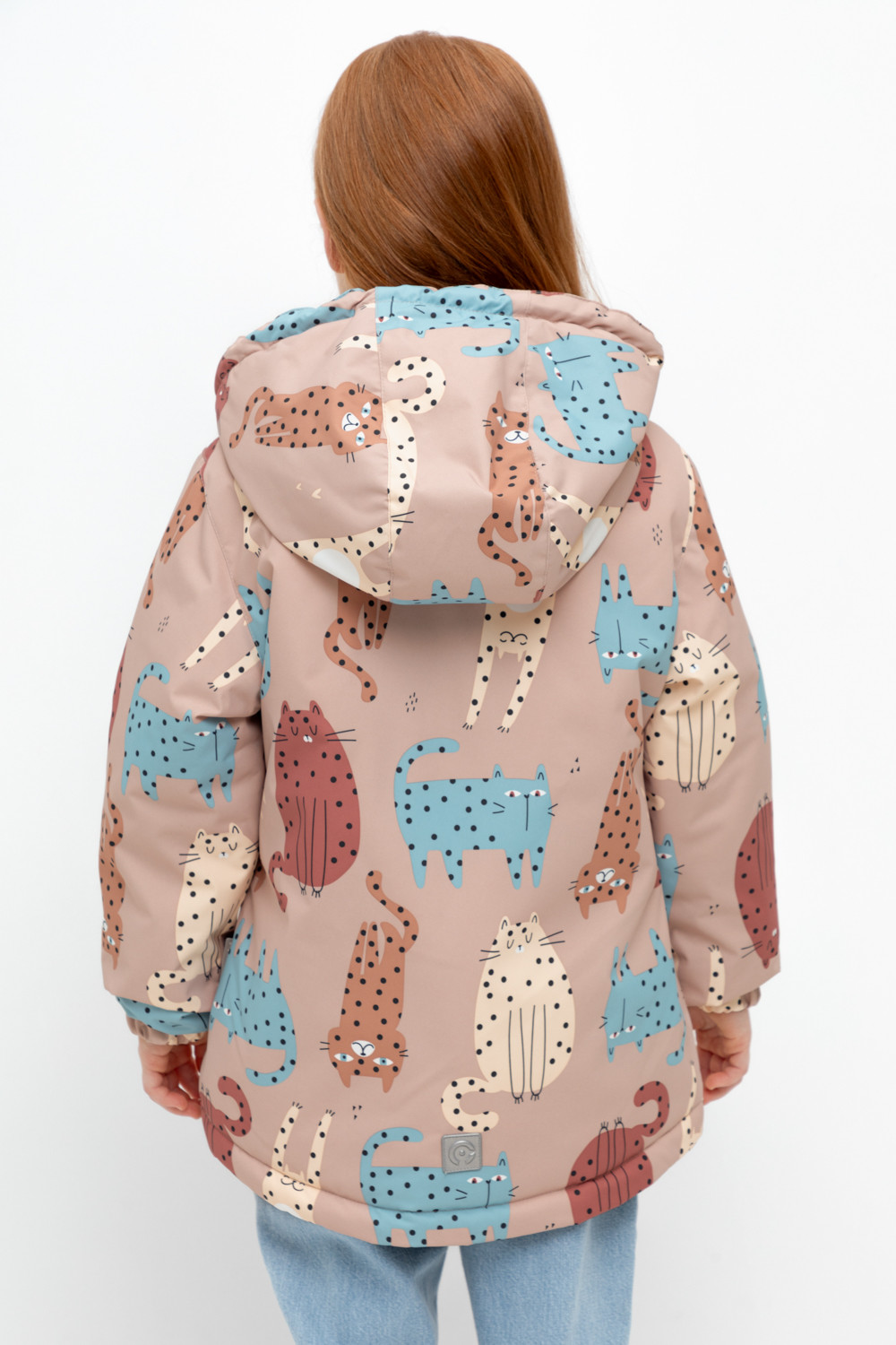 Куртка для девочки, артикул: ВК 38095/н/2 Ал, цвет: розовый, фото 4