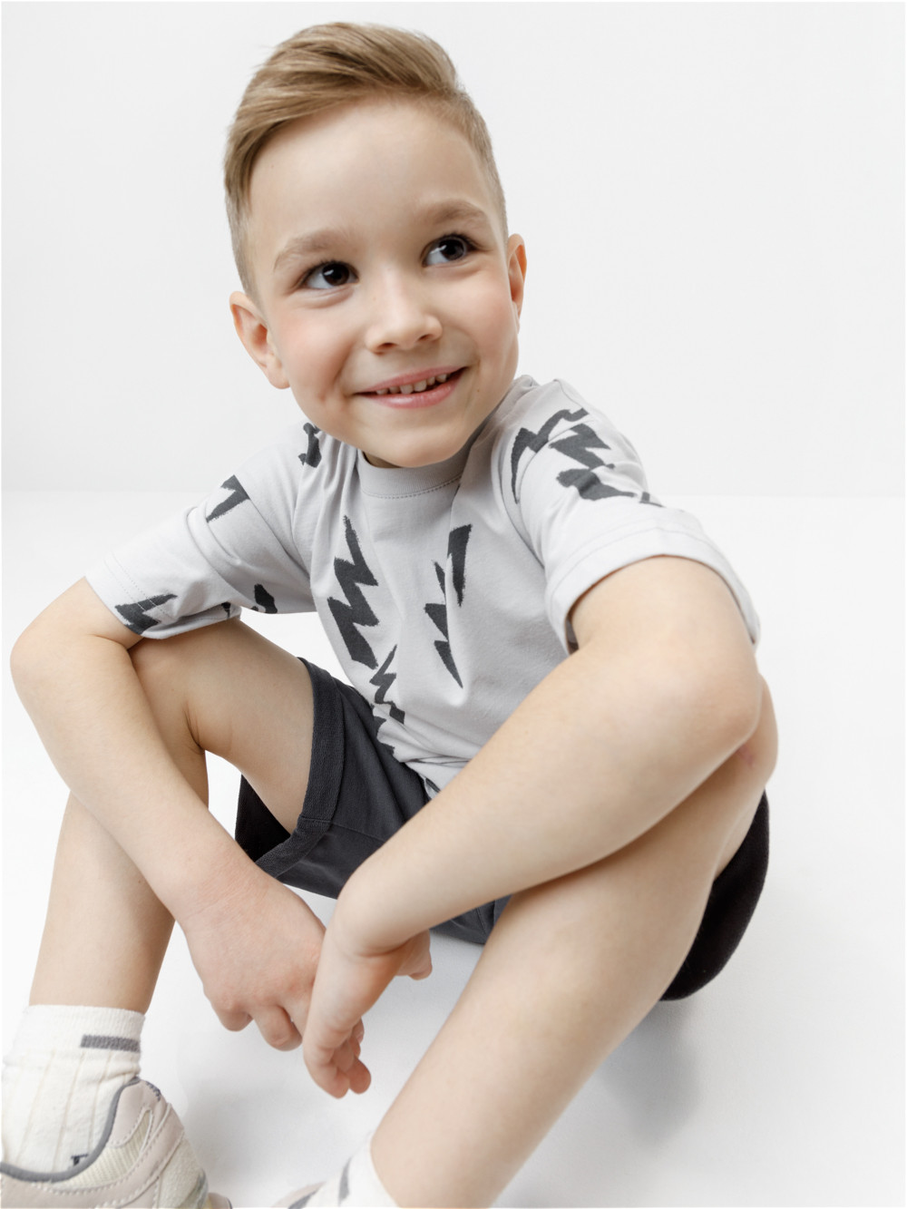 Футболка для мальчика, артикул: КР 302979, цвет: светло-серый5, фото 4