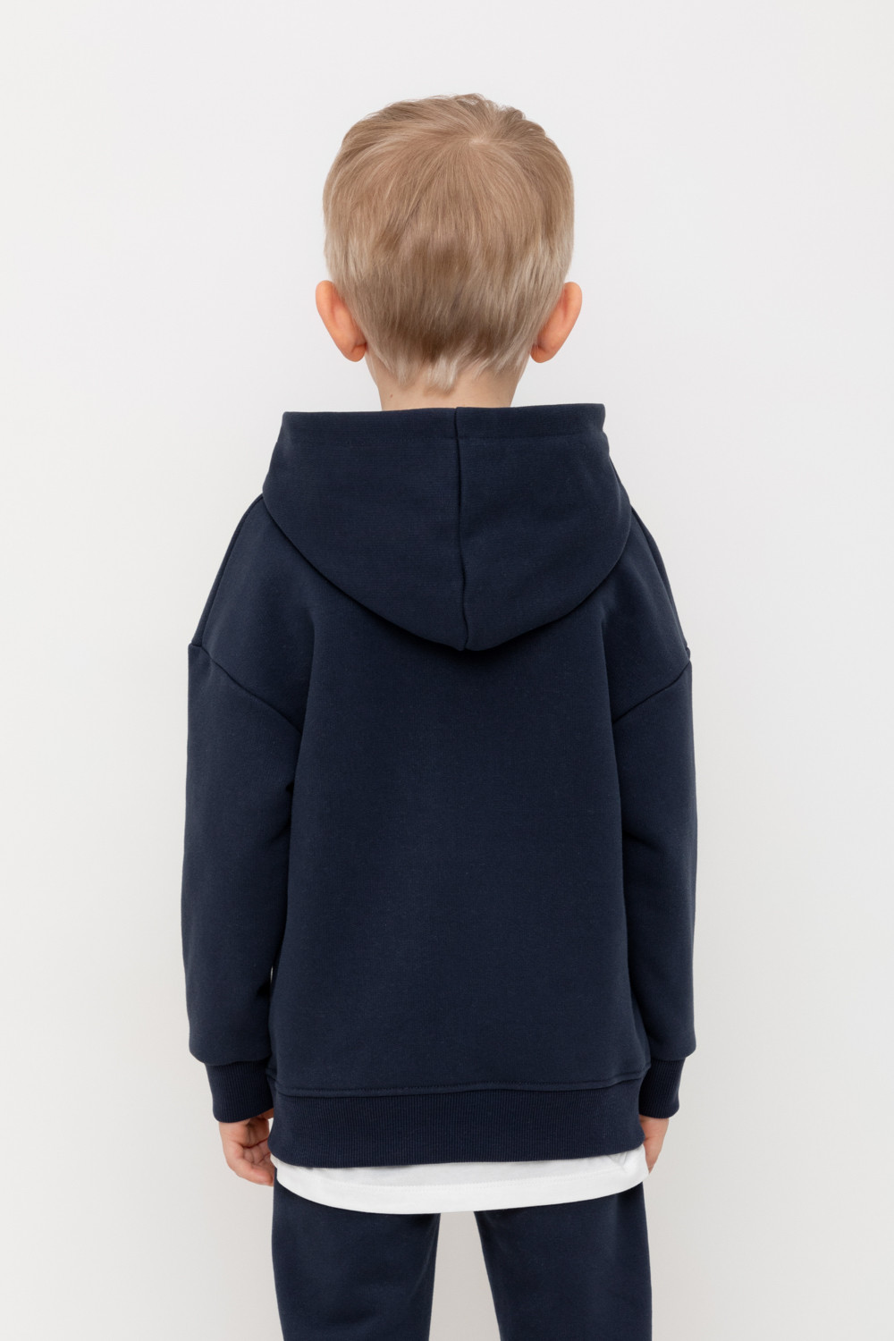 Толстовки для мальчика, артикул: КР 302585, цвет: темно-синий, фото 4