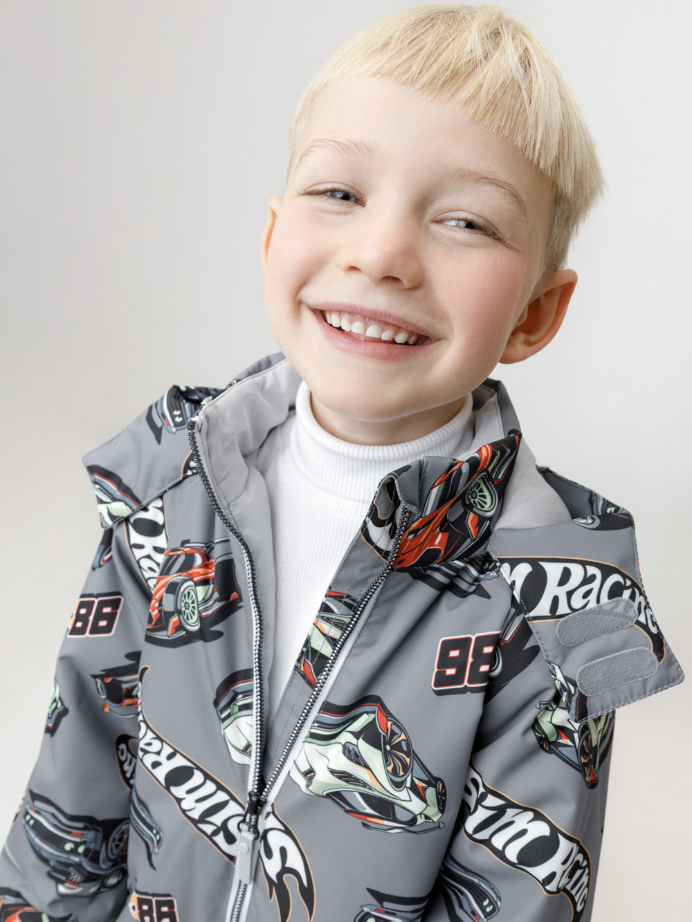 Комбинезоны утепленные для мальчика, артикул: ВК 60111/н/8 УЗГ, цвет: серый, фото 4