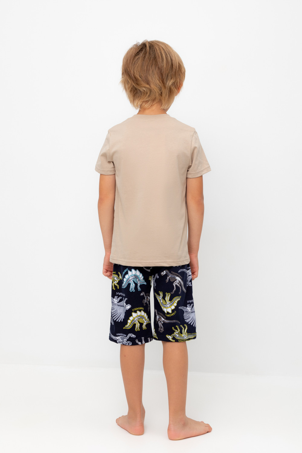 Пижама для мальчика, артикул: К 1528, цвет: бежевый, фото 4