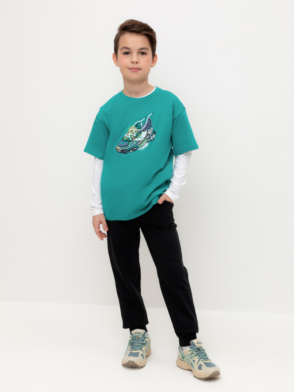 Брюки для мальчика, артикул: КР 400583-1, цвет: черный, фото 3