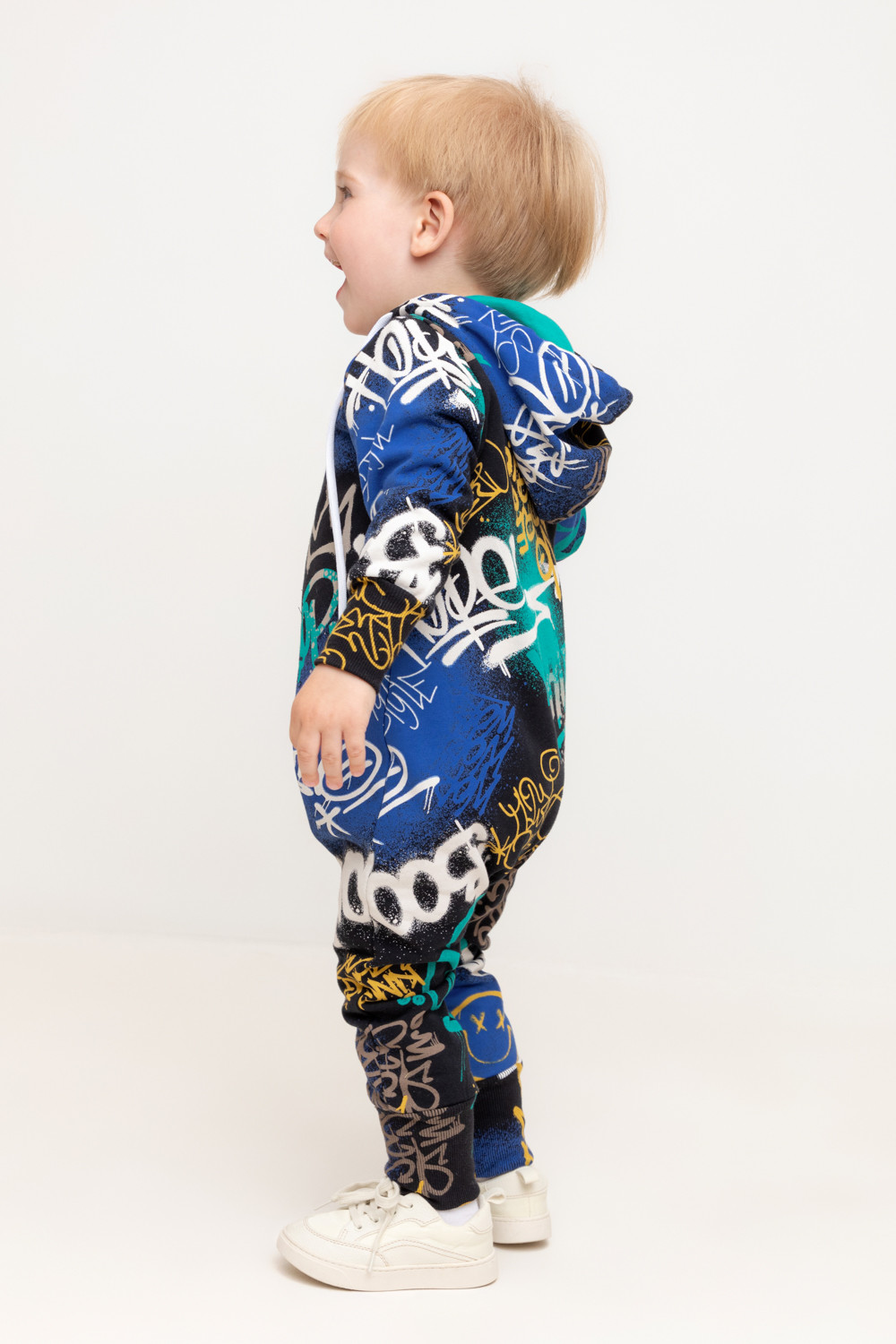 Комбинезон для мальчика, артикул: КР 6530, цвет: черный3, фото 4