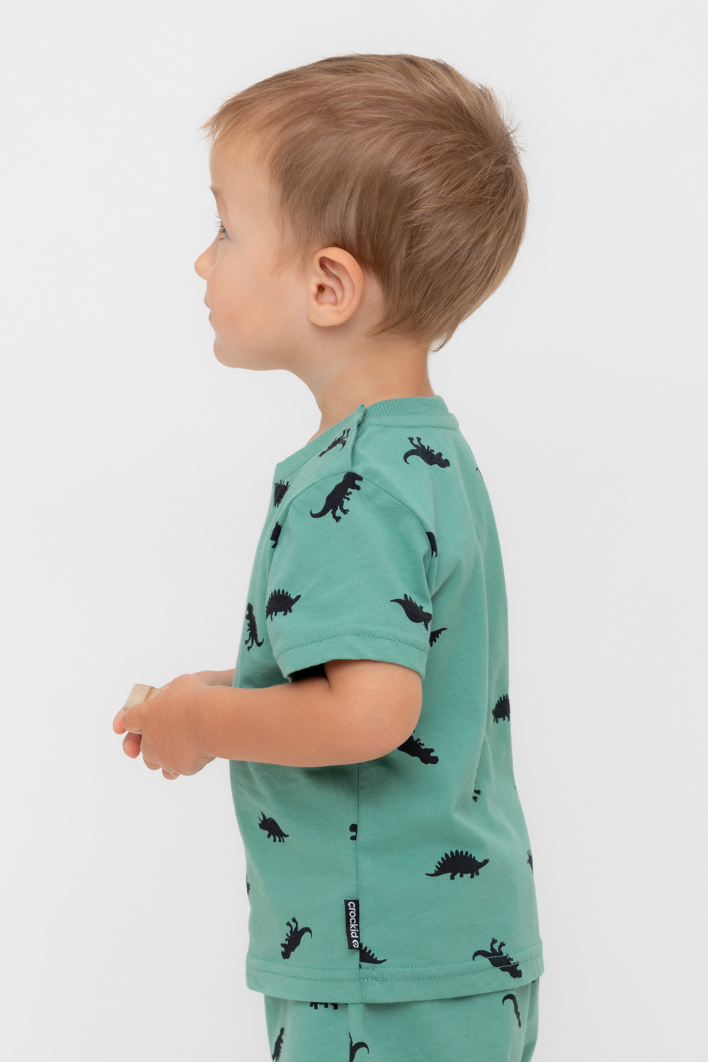 Футболка для мальчика, артикул: КР 302737, цвет: зеленый, фото 4