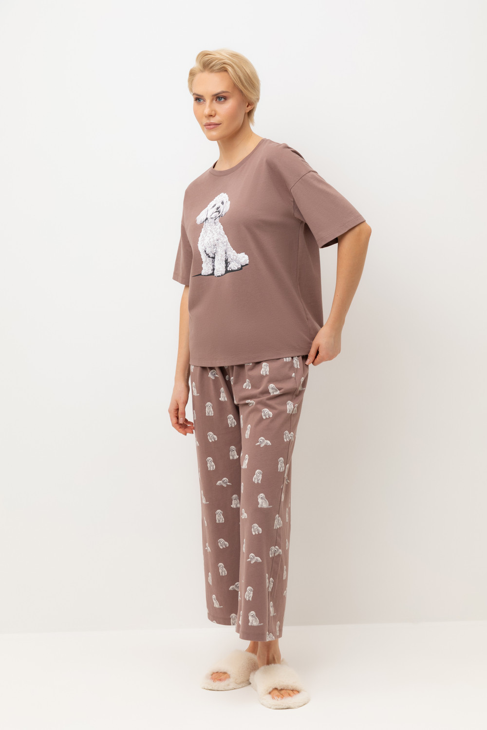 Комплекты для дома для мам, артикул: Е 20178, цвет: коричневый, фото 4