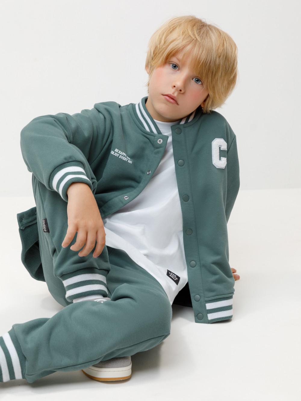 Брюки для мальчика, артикул: КР 400784-1, цвет: зеленый, фото 4