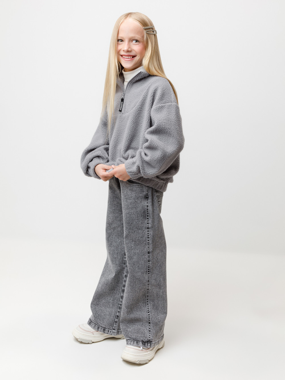 Куртка, артикул: ФЛ 30003/3 ГР, цвет: серый, фото 4