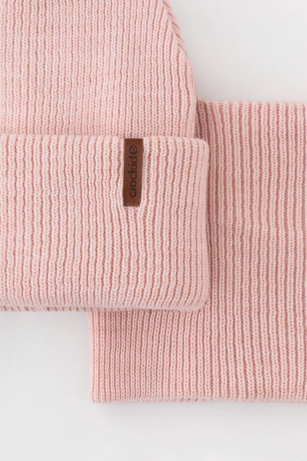 Комплект вязаный для девочки, артикул: КВ 22016/ш, цвет: розовый, фото 4