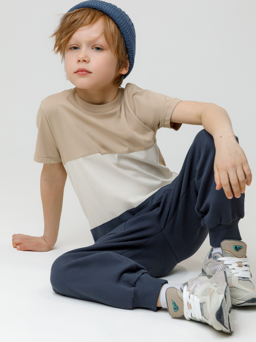 Брюки для мальчика, артикул: КР 400836, цвет: темно-синий, фото 4