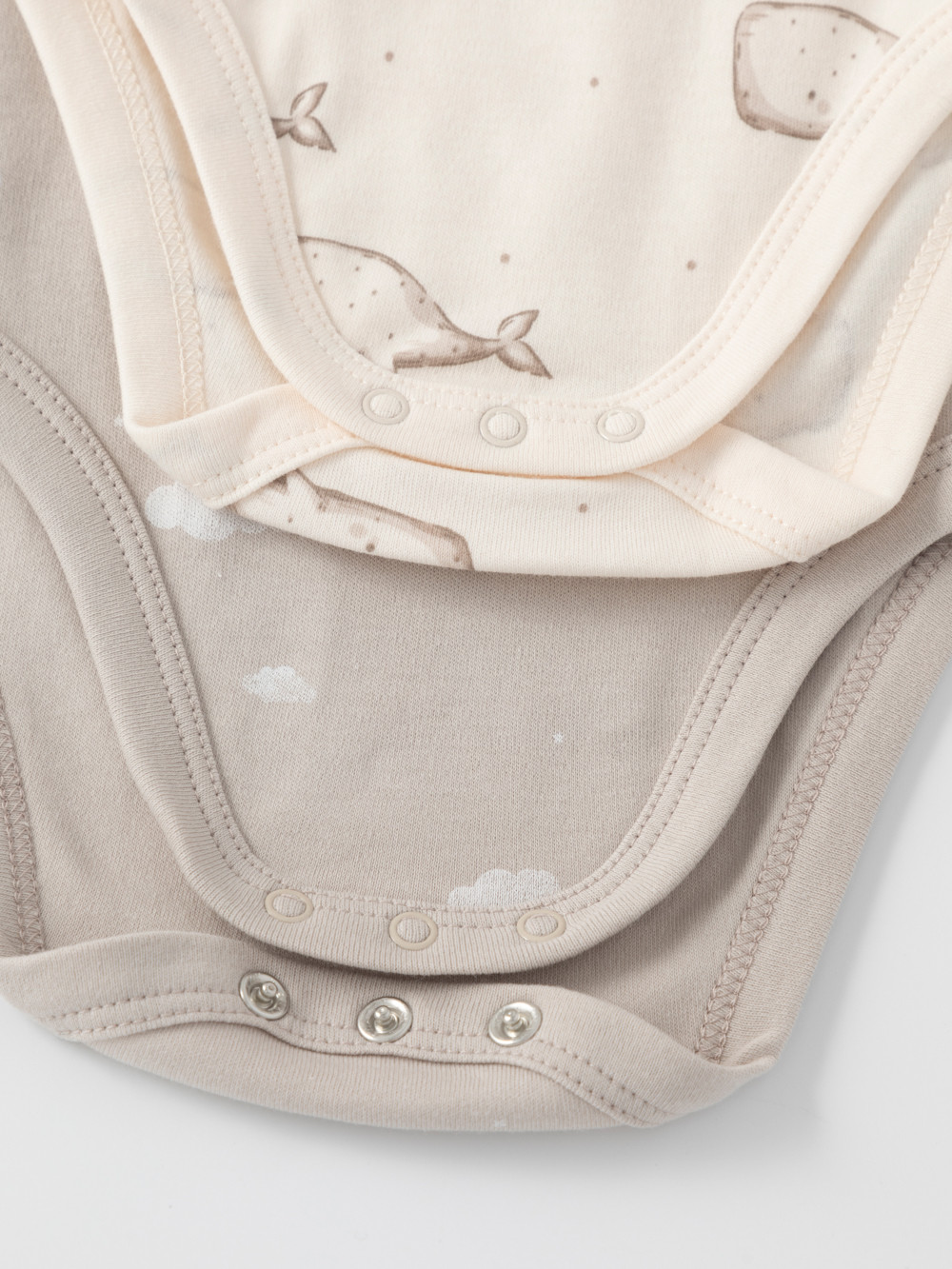 Боди для новорожденных, артикул: К 6542-2уп, цвет: светло-бежевый, фото 4