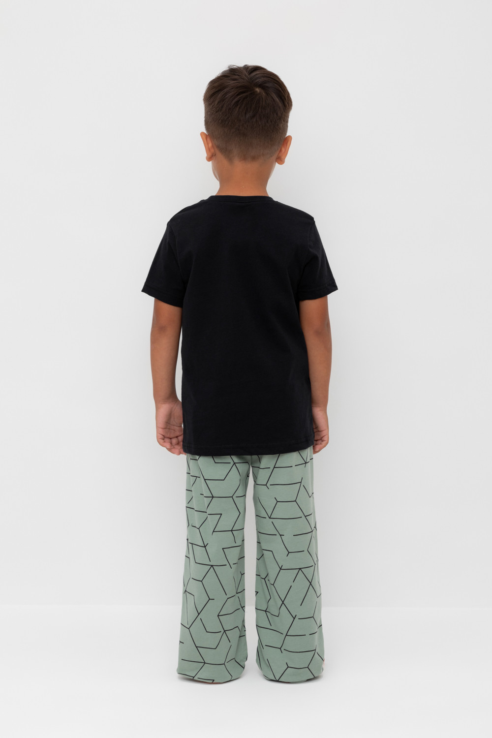 Пижама для мальчика, артикул: К 1599, цвет: черный3, фото 4