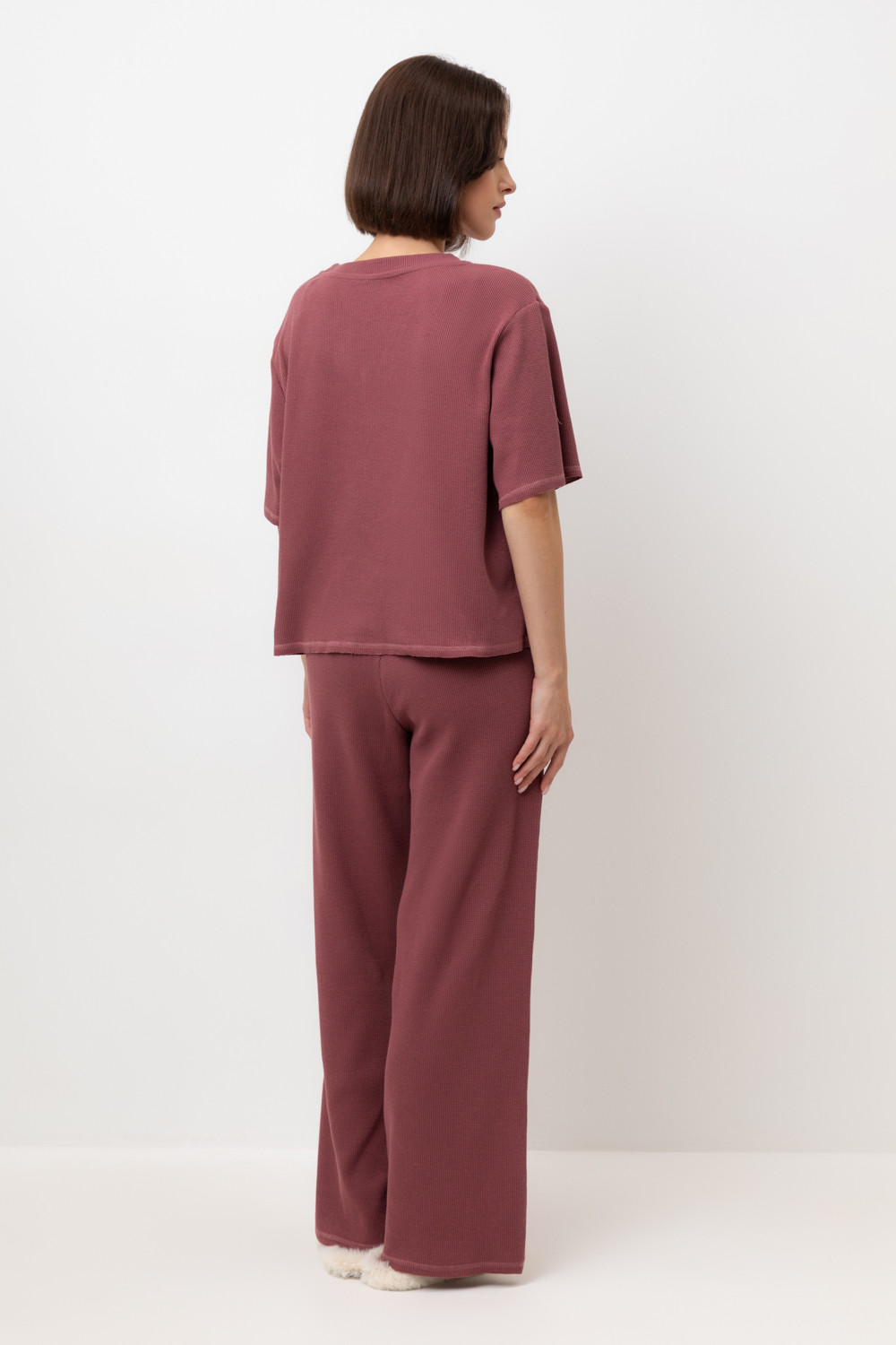 Комплекты для дома для мам, артикул: Е 20150, цвет: бордовый, фото 4