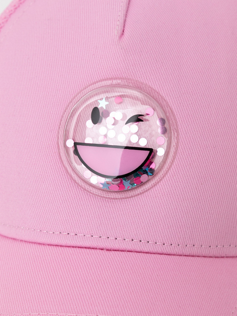 Кепка для девочки, артикул: ТК 80057, цвет: розовый, фото 4
