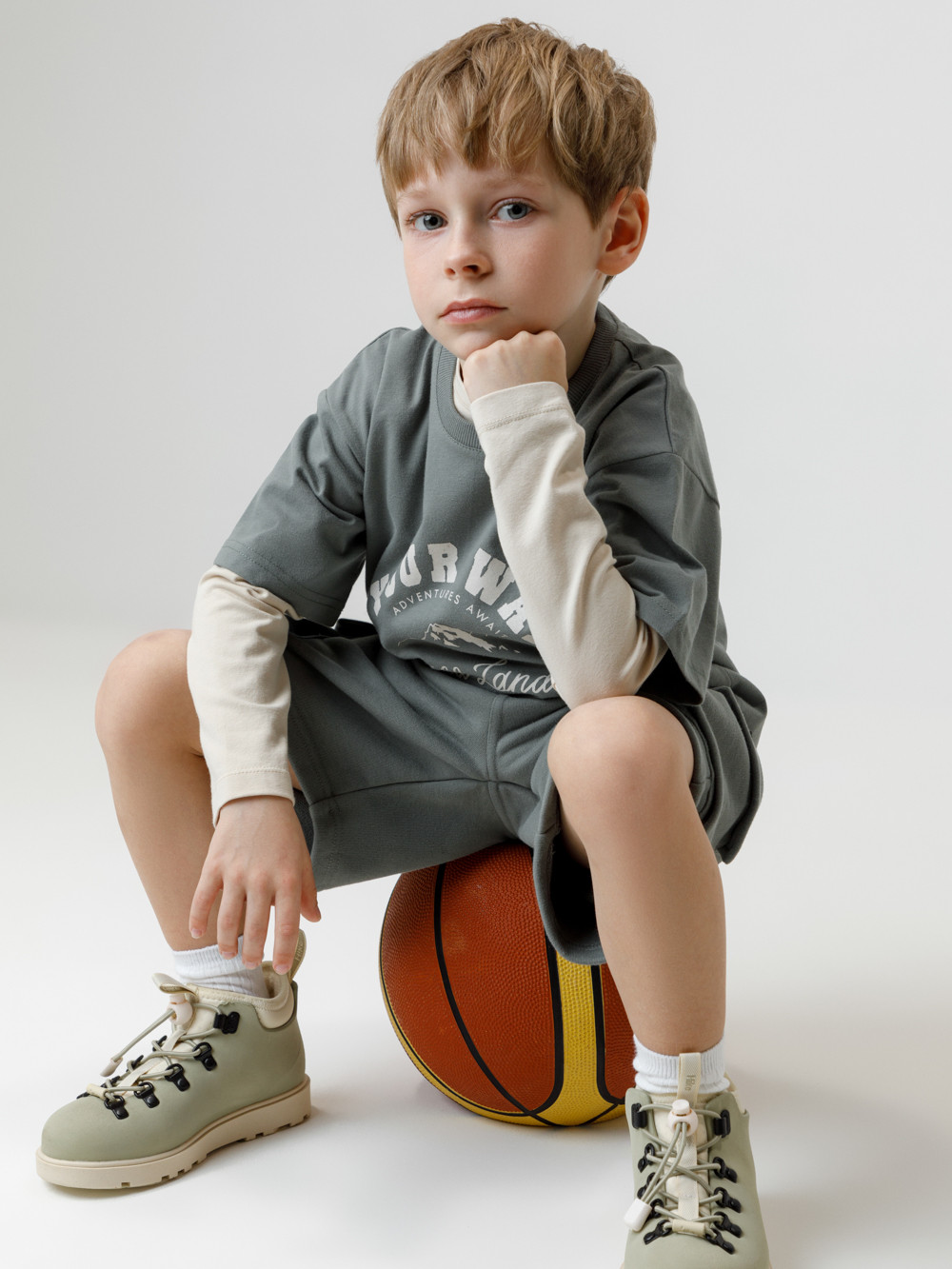 Шорты для мальчика, артикул: КР 400828, цвет: зеленый, фото 4