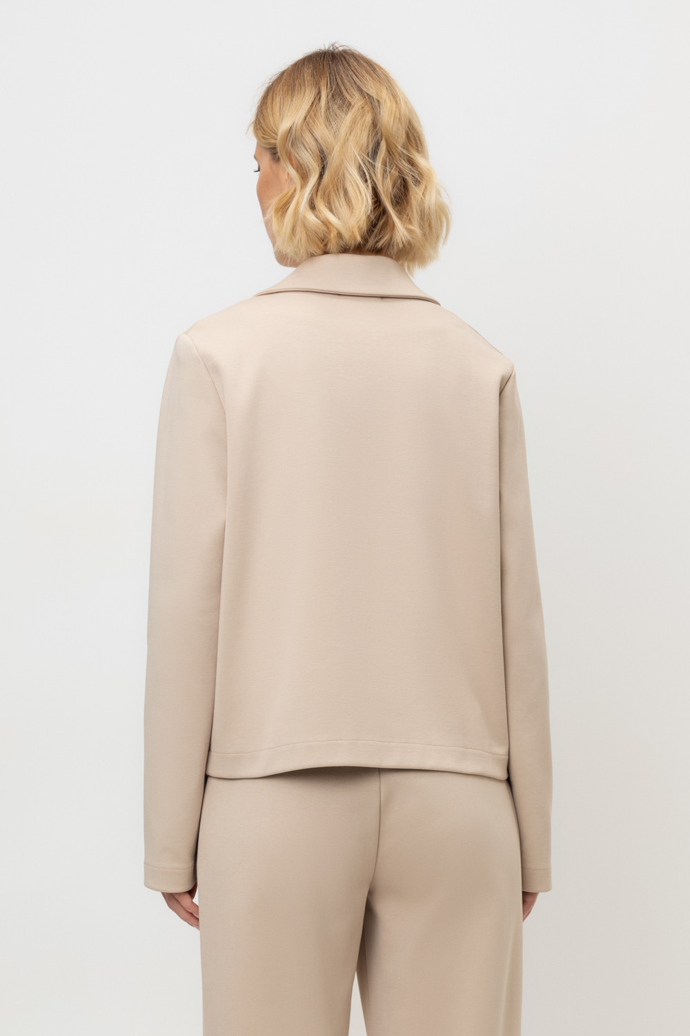 Жакеты, куртки женские для мам, артикул: ЕВТ 3248, цвет: бежевый, фото 4