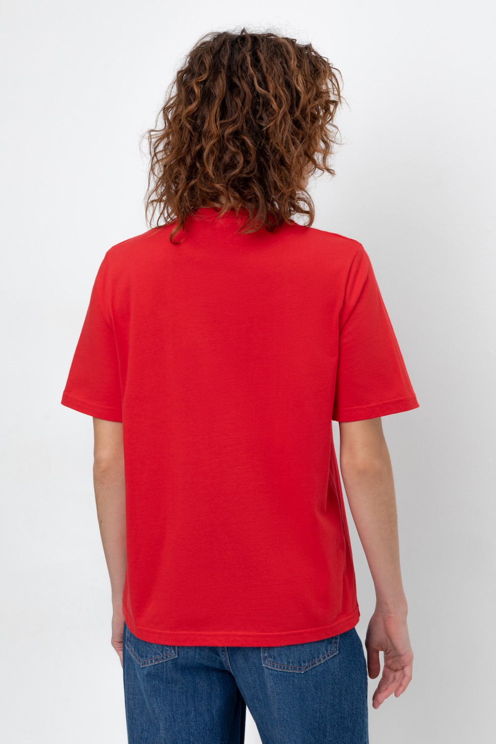 Футболки для дома для мам, артикул: Е 3621, цвет: красный, фото 4