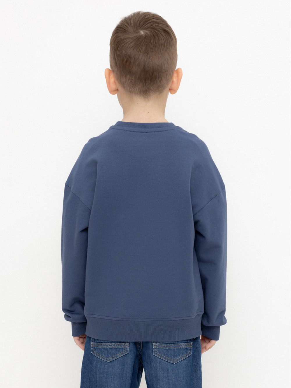 Свитшоты для мальчика, артикул: КР 302392, цвет: синий, фото 4