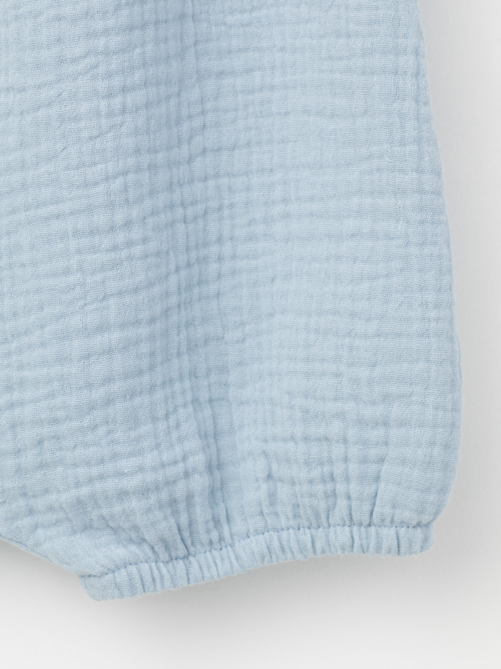 Полукомбинезон для девочки, артикул: ТК 62016, цвет: голубой, фото 4